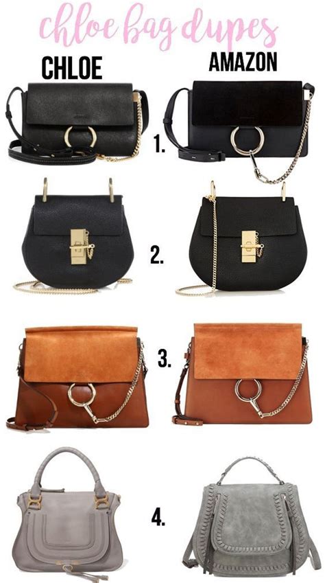 chloe purse amazon dupes|chloe tote bag copy.